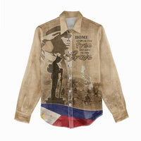 Philippines Memorial Day Women Casual Shirt Honor The Fallen LT05 - Wonder Print Shop