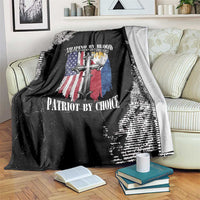 Philippines And USA Blanket Grunge Style