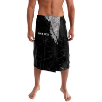 Personalized Philippines And USA Lavalava Grunge Style