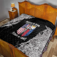 Philippines And USA Quilt Grunge Style LT05 - Wonder Print Shop