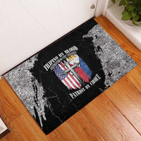 Philippines And USA Rubber Doormat Grunge Style LT05 - Wonder Print Shop