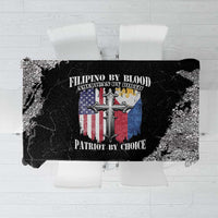 Philippines And USA Tablecloth Grunge Style LT05 - Wonder Print Shop