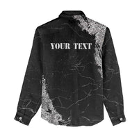 Personalized Philippines And USA Women Casual Shirt Grunge Style LT05 - Wonder Print Shop
