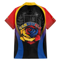 Venezuela Libre Family Matching Short Sleeve Bodycon Dress and Hawaiian Shirt Freedom And National Pride - Wonder Print Shop