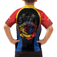 Venezuela Libre Kid Hawaiian Shirt Freedom And National Pride - Wonder Print Shop