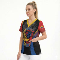 Venezuela Libre Scrub Top Freedom And National Pride - Wonder Print Shop