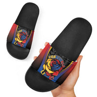 Venezuela Libre Slide Sandals Freedom And National Pride - Wonder Print Shop