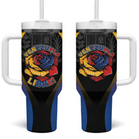 Venezuela Libre Tumbler With Handle Freedom And National Pride - Wonder Print Shop
