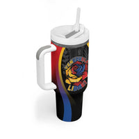 Venezuela Libre Tumbler With Handle Freedom And National Pride - Wonder Print Shop