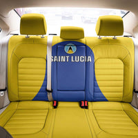 Saint Lucia Football Back Car Seat Cover Sporty Style