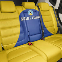 Saint Lucia Football Back Car Seat Cover Sporty Style