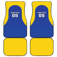 Saint Lucia Football Car Mats Sporty Style