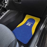 Saint Lucia Football Car Mats Sporty Style