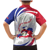 Haiti Family Matching Mermaid Dress and Hawaiian Shirt Men Anpil Chay Pa Lou LT05