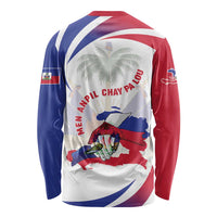 Haiti Long Sleeve Shirt Men Anpil Chay Pa Lou LT05
