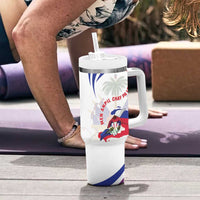 Haiti Tumbler With Handle Men Anpil Chay Pa Lou