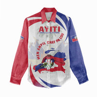 Haiti Women Casual Shirt Men Anpil Chay Pa Lou LT05