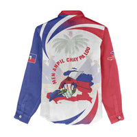 Haiti Women Casual Shirt Men Anpil Chay Pa Lou LT05