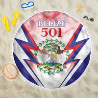Belize 501 Beach Blanket Coat Of Arms