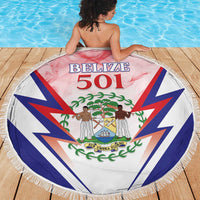 Belize 501 Beach Blanket Coat Of Arms