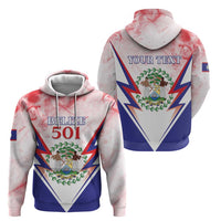 Personalized Belize 501 Hoodie Coat Of Arms