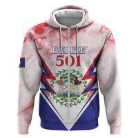 Personalized Belize 501 Hoodie Coat Of Arms
