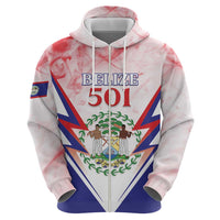 Personalized Belize 501 Hoodie Coat Of Arms