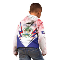 Personalized Belize 501 Kid Hoodie Coat Of Arms