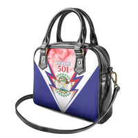 Belize 501 Shoulder Handbag Coat Of Arms