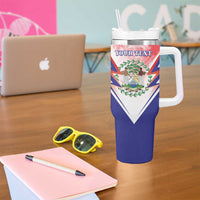 Personalized Belize 501 Tumbler With Handle Coat Of Arms