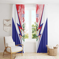 Belize 501 Window Curtain Coat Of Arms