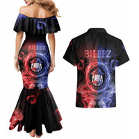 Belize Couples Matching Mermaid Dress and Hawaiian Shirt Unique Style