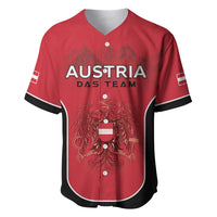 Custom Austria Football 2026 Baseball Jersey Go Das Team