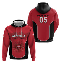 Custom Austria Football 2026 Hoodie Go Das Team
