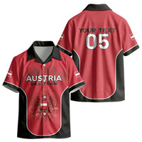 Custom Austria Football 2026 Kid Hawaiian Shirt Go Das Team LT05