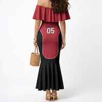 Custom Austria Football 2026 Mermaid Dress Go Das Team