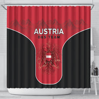 Austria Football 2026 Shower Curtain Go Das Team