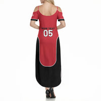 Custom Austria Football 2026 Summer Maxi Dress Go Das Team