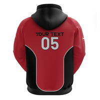 Custom Austria Football 2026 Zip Hoodie Go Das Team