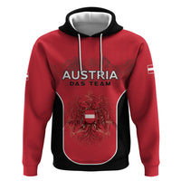 Custom Austria Football 2026 Zip Hoodie Go Das Team