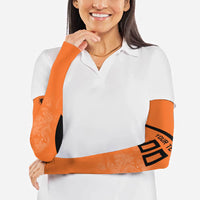 Custom Netherlands Football 2026 Arm Sleeves Oranje Lion Special Style