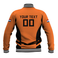 Custom Netherlands Football 2026 Baseball Jacket Oranje Lion Special Style