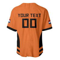 Custom Netherlands Football 2026 Baseball Jersey Oranje Lion Special Style