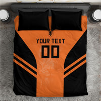 Custom Netherlands Football 2026 Bedding Set Oranje Lion Special Style
