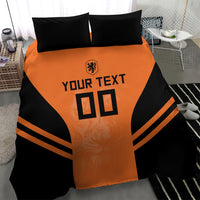 Custom Netherlands Football 2026 Bedding Set Oranje Lion Special Style
