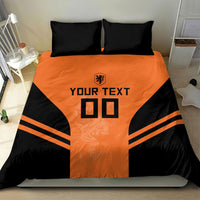 Custom Netherlands Football 2026 Bedding Set Oranje Lion Special Style
