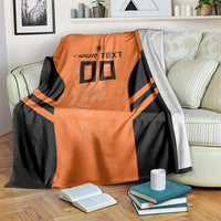 Custom Netherlands Football 2026 Blanket Oranje Lion Special Style