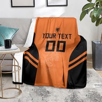 Custom Netherlands Football 2026 Blanket Oranje Lion Special Style