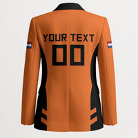 Custom Netherlands Football 2026 Blazer Oranje Lion Special Style