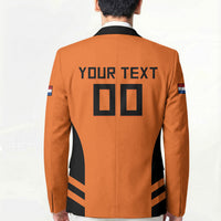 Custom Netherlands Football 2026 Blazer Oranje Lion Special Style